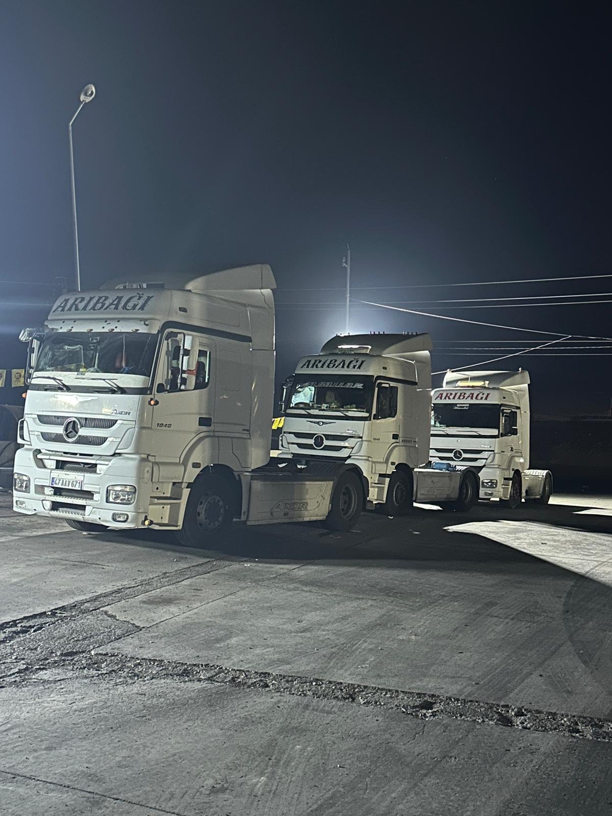 ARIBAĞI gece operasyonu